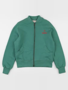 The animals observatory - sweat imprimé au dos vert - 8 ans