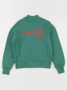 The animals observatory - sweat imprimé au dos vert - 8 ans