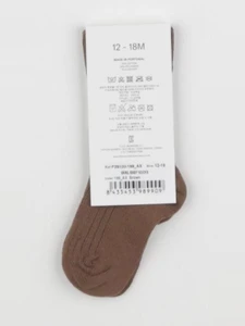 The animals observatory - chaussettes marron SNAIL - 12/18 mois