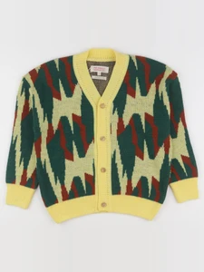 The animals observatory - gilet multicolore - 8 ans