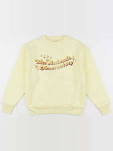 The animals observatory - sweat BEAR jaune - 10 ans