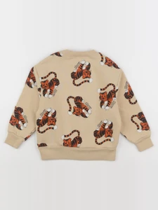 The animals observatory - sweat BEAR beige - 2 ans