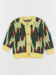 The animals observatory - gilet multicolore - 6 mois