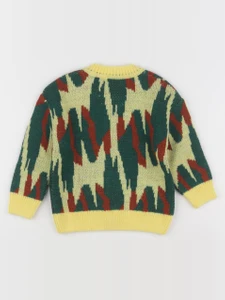 The animals observatory - gilet multicolore - 6 mois
