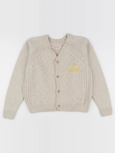 The animals observatory - gilet beige - 8 ans