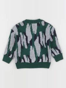 The animals observatory - gilet multicolore - 6 mois