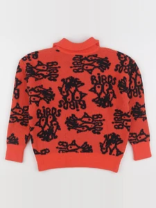 The animals observatory - pull rouge, noir - 8 ans