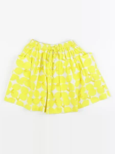 Jacadi - jupe blanc, jaune - 4 ans
