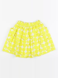 Jacadi - jupe blanc, jaune - 4 ans