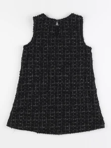 H&M - robe noir - 2/4 ans