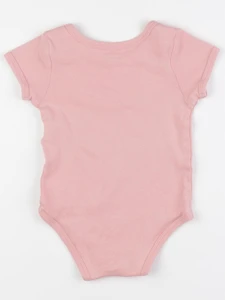 Vertbaudet - body rose - 12 mois