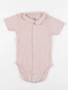 Petit Bateau - body rose - 18 mois