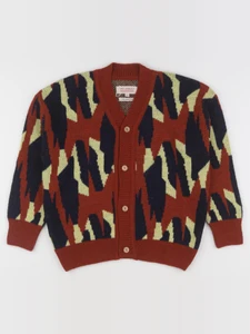 The animals observatory - gilet multicolore - 8 ans