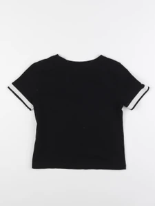 H&M - tee-shirt noir - 8/10 ans
