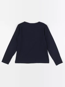 Vertbaudet - tee-shirt bleu - 8 ans