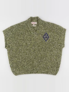 The animals observatory - pull imprimé au dos vert - 8 ans