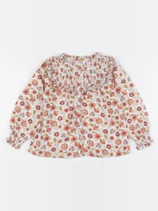 Vertbaudet - blouse rouge - 5 ans