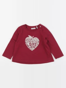 IKKS - tee-shirt rouge - 12 mois