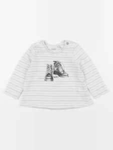 IKKS - tee-shirt gris - 12 mois