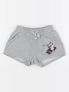 Mini Boden - short gris - 7 ans