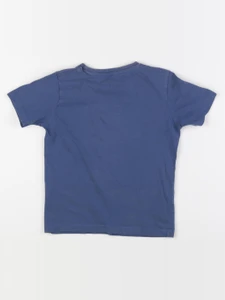 Vertbaudet - tee-shirt bleu - 8 ans