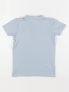 Vertbaudet - polo bleu - 8 ans