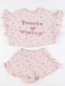Tocoto vintage - ensemble rose - 2 ans