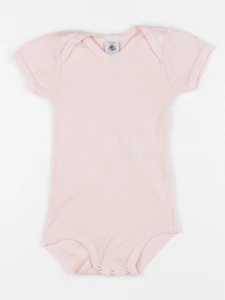 Petit Bateau - body rose - 36 mois