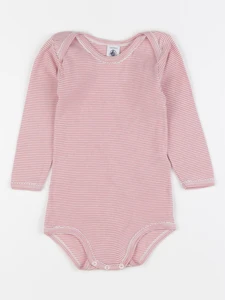 Petit Bateau - body rose - 24 mois