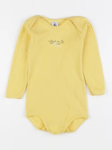 Petit Bateau - body jaune - 36 mois