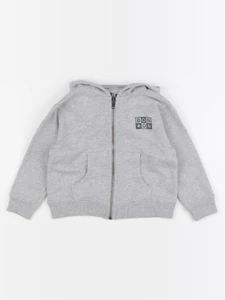 Bonton - sweat gris - 6 ans