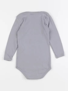 Petit Bateau - body gris - 36 mois