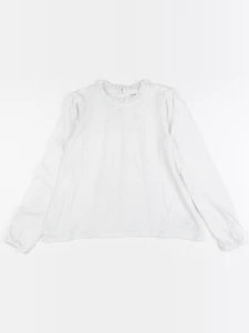 Vertbaudet - tee-shirt blanc - 10 ans