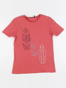 IKKS - tee-shirt orange - 10 ans