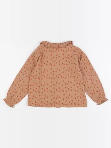 Marlot Paris - blouse marron - 4 ans