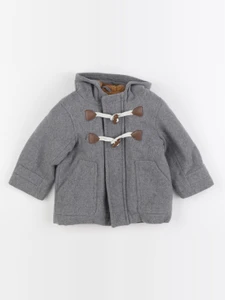 Vertbaudet - manteau gris - 18 mois