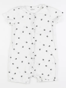 Vertbaudet - pyjama coton blanc - 36 mois
