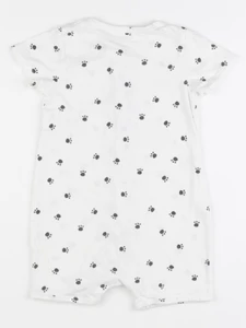 Vertbaudet - pyjama coton blanc - 36 mois