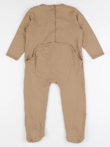 Vertbaudet - pyjama coton marron - 36 mois