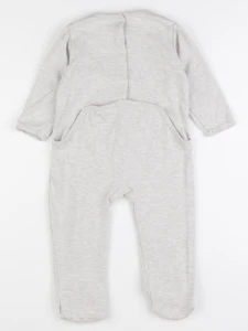 Vertbaudet - pyjama coton gris - 36 mois