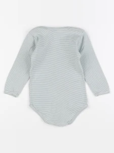 Petit Bateau - body vert - 36 mois