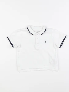 Cyrillus - polo blanc - 24 mois