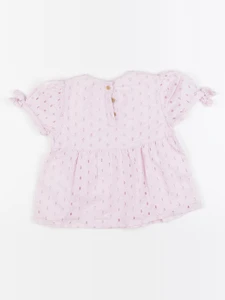Vertbaudet - blouse rose - 4 ans