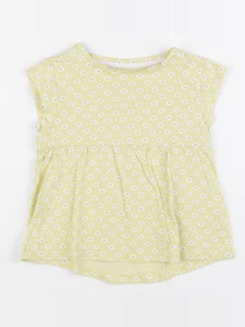 Vertbaudet - tee-shirt jaune - 5 ans
