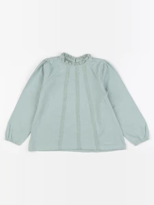 Vertbaudet - tee-shirt bleu - 5 ans