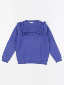 Vertbaudet - pull bleu - 6 ans