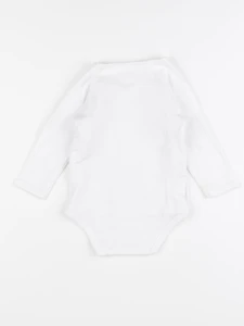 Vertbaudet - body blanc - 12 mois