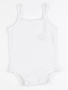 Vertbaudet - body blanc - 6 mois