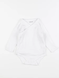 Vertbaudet - body blanc - 12 mois