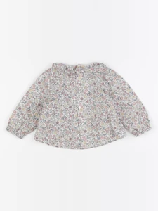 Vertbaudet - blouse multicolore - 18 mois